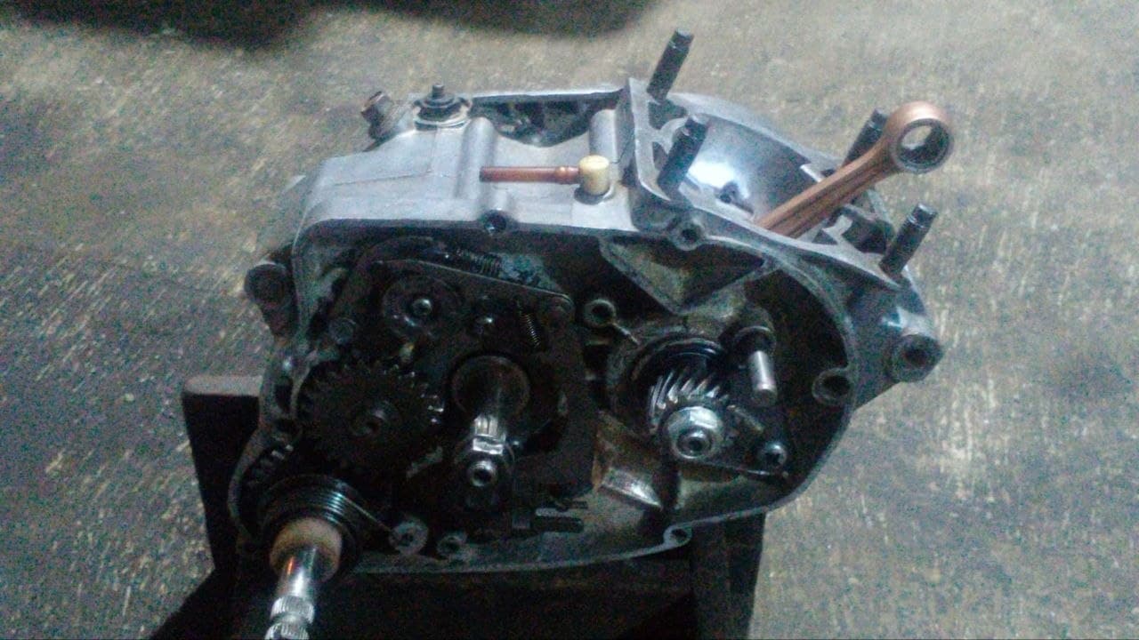 Dokumentasi AJM 01 di bengkel Ahad Jaya Motor